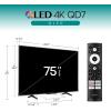 imageHisense 100Inch Class QD7 Series QLED 4K UHD Google Smart TV 100QD7N 2024 Model  QLED Native 144Hz Motion Rate 240 Direct Full Array Game Mode Pro Alexa Compatibility75Inch