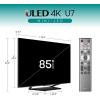 imageHisense 100Inch Class U7 Series ULED 4K UHD Google Smart TV 100U76N  QLED Native 144Hz Motion Rate 480 Dolby Vision Full Array Local Dimming Game Mode Pro Alexa Compatibility85Inch