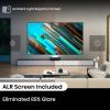 imageHisense 100L5H Laser TV Ultra Short Throw Projector with 100quot ALR High Gain Screen 4K UHD 2700 ANSI Lumens Dolby Vision ampamp Atmos HDR10 Google TV Netflix120L9H