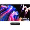 imageHisense 100L5H Laser TV Ultra Short Throw Projector with 100quot ALR High Gain Screen 4K UHD 2700 ANSI Lumens Dolby Vision ampamp Atmos HDR10 Google TV NetflixLaser TV