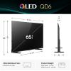 imageHisense 100quot Class QD6 Series 100QD6QF 2025 Model QLED 4K UHD Smart Fire TV 144Hz Voice Remote with Alexa Dolby Vision Dolby Atmos Motion Rate 240 HDR 10 Game Mode Pro MEMC VRR ALLM65Inch