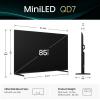 imageHisense 100quot Class QD7 Series MiniLED 4K UHD Smart Fire TV 100QD7QF 2025 Model  QLED 144hz HDR10 Dolby Vision Dolby Atmos Game Mode Pro ALLM Alexa Built in with Voice Remote Black85Inch