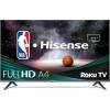imageHisense 40Inch Class A4 Series FHD 1080p Smart Roku TV with Alexa Compatibility 40A4NR  Dolby Audio Slim Bezel Design Google AssistantRoku TV