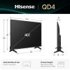 imageHisense 40Inch Class QD4 Series QLED FHD Smart Fire TV 40QD4QF 2025 Model  Quantum Dot Color DTS Virtual X Alexa Built in Slim Bezel Design