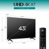 imageHisense 55quot Class A7 Series 55A7NF2025 Model 4K UHD Smart Fire TV Voice Remote with Alexa Wide Color Gamut HDR10 Dolby Vision Dolby Atmos Game Mode ALLM Stream Live TV Without Cable43 Inch
