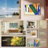 imageHisense 65Inch Class QLED 4K S7N CanvasTV Series Dolby Vision HDR Google Smart TV 65S7N  144Hz Art Mode AntiGlare Panel HiMatte Display Frame ampamp UltraSlim Wall Mount Included55Inch