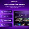 imageHisense 85Inch Class A6 Series 4K UHD Smart Roku TV 85A6NR 2024 Model  Dolby Vision HDR DTS Studio Sound Game Mode Plus Alexa Compatibility Black