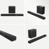 imageHisense AX3125H 312Ch Sound Bar with Wireless Subwoofer 440W Dolby Atmos Bluetooth 53 EzPlay 4K HDMI Pass Through Roku TV Ready DTSX HDMIAUXARCOpticalUSB 7 EQ Modes2025 Model