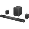 imageHisense AX5125H 512Ch Sound Bar with Wireless Subwoofer 500W Dolby Atmos Bluetooth 53 EzPlay 4K HDMI Pass Through Roku TV Ready DTSX HDMIAUXARCOpticalUSB 7 EQ Modes