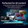 imageHisense AX5125H 512Ch Sound Bar with Wireless Subwoofer 500W Dolby Atmos Bluetooth 53 EzPlay 4K HDMI Pass Through Roku TV Ready DTSX HDMIAUXARCOpticalUSB 7 EQ Modes