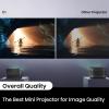 imageHisense C2 Pro Triple Laser Smart Portable Projector 4K UHD 2600 Lumens 65  300 Dolby Vision IMAX Enhanced Sound by JBL VIDAA OS Netflix Included Optical Zoom Auto Keystone CorrectionC1
