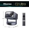imageHisense C2 Pro Triple Laser Smart Portable Projector 4K UHD 2600 Lumens 65  300 Dolby Vision IMAX Enhanced Sound by JBL VIDAA OS Netflix Included Optical Zoom Auto Keystone CorrectionC2 Ultra