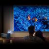 imageHisense C2 Pro Triple Laser Smart Portable Projector 4K UHD 2600 Lumens 65  300 Dolby Vision IMAX Enhanced Sound by JBL VIDAA OS Netflix Included Optical Zoom Auto Keystone CorrectionC1