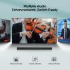 imageHisense HS205 20ch Sound Bar 60W Roku TV ready Enhance TV enjoyment Bluetooth HDMI ARCOpticalAUXUSB 3 EQ Modes Black