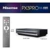 imageHisense PX3PRO Ultra Short Throw Triple Laser Projector 4K UHD 80  150 3000 Lumens 30001 Contrast Dolby Vision ampamp Atmos IMAX Enhanced 240 High Refresh Rate Google TV Designed for XboxPX3PRO Laser Projector
