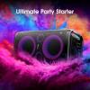 imageHisense Ultimate Wireless OutdoorIndoor Party Speaker with subwoofer 20CH 300W IPX4 Waterproof15 Hour LongLasting Battery Bluetooth50 DJ and Karaoke Mode HP100