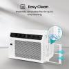 imageHisense WC12W25A 12000 BTU Smart Window Air Conditioner White5 000 BTU