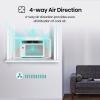imageHisense WC12W25A 12000 BTU Smart Window Air Conditioner White6 000 BTU