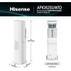 imageHisense WC12W25A 12000 BTU Smart Window Air Conditioner White8 000 BTU