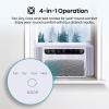 imageHisense WC12W25A 12000 BTU Smart Window Air Conditioner White8 000 BTU