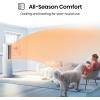 imageHisense WC12W25A 12000 BTU Smart Window Air Conditioner White8 000 BTU