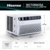imageHisense WC12W25A 12000 BTU Smart Window Air Conditioner White8 000 BTU