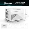 imageHisense WCH08R25A Window Air Conditioner 8000 BTU White6 000 BTU