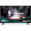 imageHisense 40Inch Class A4 Series FHD 1080p Smart Roku TV with Alexa Compatibility 40A4NR  Dolby Audio Slim Bezel Design Google AssistantRoku TV
