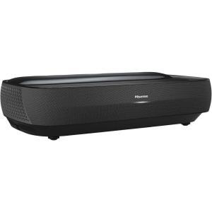imageHisense 100L5H Laser TV Ultra Short Throw Projector with 100quot ALR High Gain Screen 4K UHD 2700 ANSI Lumens Dolby Vision ampamp Atmos HDR10 Google TV NetflixLaser TV