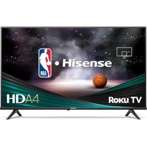 imageHisense 40Inch Class A4 Series FHD 1080p Smart Roku TV with Alexa Compatibility 40A4NR  Dolby Audio Slim Bezel Design Google AssistantRoku TV