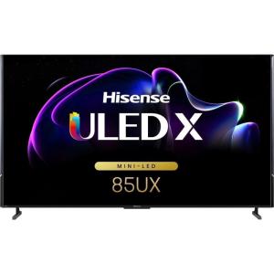imageHisense 85Inch Class MiniLED Premium ULED X QLED Series 4K Google Smart TV with Alexa Compatibility 120Hz Dolby Vision Atmos 2500nit HDR10 Hands Free Voice Control 85UX85Inch