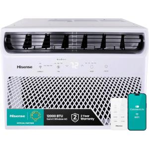 imageHisense WCH08R25A Window Air Conditioner 8000 BTU White12 000 BTU