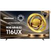 imageHisense 116Inch Class Premium UX Series RGBMiniLED 4K UHD HDR Google Smart TV116UX 2025  RGB Backlight MiniLED Up to 8000 nits 3D Color Master Pro Native 165Hz Panel 622 CineStage X
