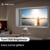 imageHisense M2 Pro Triple Laser Smart Portable Lifestyle Projector 4K UHD 65  200 1300 Lumens Dolby VisionOptical Zoom Intelligent Screen Adjustments Vidaa OS Netflix Included Dolby Audio