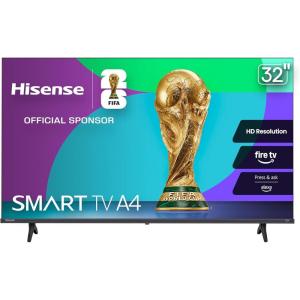 imageHisense 32Inch Class A4 Series HD Smart Fire TV 32A4HNF  Full Array LED HDR10 DTS Virtual X Slim Bezel Design Alexa Builtin