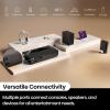 imageHisense PT1 Ultra Short Throw Triple Laser Projector 4K UHD Google TV 80  150 2500 Lumens 30001 Contrast IMAX Enhanced Dolby Vision ampamp Atmos 3D 240 High Refresh RatePT1