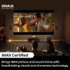 imageHisense PT1 Ultra Short Throw Triple Laser Projector 4K UHD Google TV 80  150 2500 Lumens 30001 Contrast IMAX Enhanced Dolby Vision ampamp Atmos 3D 240 High Refresh RatePT1