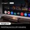 imageHisense PT1 Ultra Short Throw Triple Laser Projector 4K UHD Google TV 80  150 2500 Lumens 30001 Contrast IMAX Enhanced Dolby Vision ampamp Atmos 3D 240 High Refresh RateL9Q