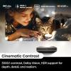 imageHisense PT1 Ultra Short Throw Triple Laser Projector 4K UHD Google TV 80  150 2500 Lumens 30001 Contrast IMAX Enhanced Dolby Vision ampamp Atmos 3D 240 High Refresh RatePT1