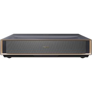 imageHisense PT1 Ultra Short Throw Triple Laser Projector 4K UHD Google TV 80  150 2500 Lumens 30001 Contrast IMAX Enhanced Dolby Vision ampamp Atmos 3D 240 High Refresh RatePT1