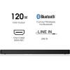 imageHisense A620 21ch Allinone Sound Bar with Builtin Subwoofer 240W DTS Virtual X Dolby Dightal Plus Bluetooth 53 Roku TV Ready HDMI ARCAUXUSB Ez Play Black A620 2024 Model120W
