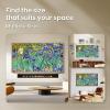 imageHisense 55 HiQLED S7 CanvasTV Series 4K UHD Google Smart Art TV 55S7SG 2026 New  144Hz Art Mode AntiGlare Panel Dolby Vision HDR HiMatte Display Frame amp UltraSlim Wall Mount Included55Inch