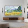 imageHisense 55 HiQLED S7 CanvasTV Series 4K UHD Google Smart Art TV 55S7SG 2026 New  144Hz Art Mode AntiGlare Panel Dolby Vision HDR HiMatte Display Frame amp UltraSlim Wall Mount Included85Inch