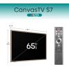imageHisense 55 HiQLED S7 CanvasTV Series 4K UHD Google Smart Art TV 55S7SG 2026 New  144Hz Art Mode AntiGlare Panel Dolby Vision HDR HiMatte Display Frame amp UltraSlim Wall Mount Included65Inch