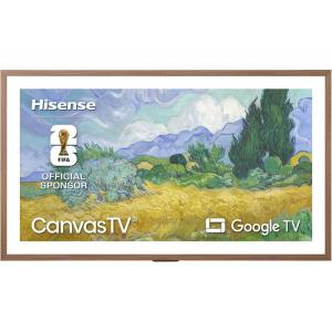 imageHisense 55 HiQLED S7 CanvasTV Series 4K UHD Google Smart Art TV 55S7SG 2026 New  144Hz Art Mode AntiGlare Panel Dolby Vision HDR HiMatte Display Frame amp UltraSlim Wall Mount Included50Inch