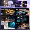 imageHisense 55 U7 MiniLED ULED 4K UHD Best Premium Gaming Google Smart TV 55U7SG 2026 NEW  HiQLED Native 165Hz VRR 330 HDR10 Dolby Vision IQAtmos IMAX Enhanced AntiReflection 212 Ch100Inch