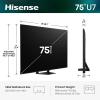 imageHisense 55 U7 MiniLED ULED 4K UHD Best Premium Gaming Google Smart TV 55U7SG 2026 NEW  HiQLED Native 165Hz VRR 330 HDR10 Dolby Vision IQAtmos IMAX Enhanced AntiReflection 212 Ch75Inch