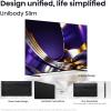 imageHisense 55 U7 MiniLED ULED 4K UHD Best Premium Gaming Google Smart TV 55U7SG 2026 NEW  HiQLED Native 165Hz VRR 330 HDR10 Dolby Vision IQAtmos IMAX Enhanced AntiReflection 212 Ch100Inch
