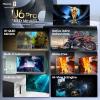 imageHisense 75 U6 Pro Series MiniLED 4K UHD HDR Gaming AI Smart Fire TV 75U6SF Pro 2026 New  HiQLED Native 144Hz Motion Rate 480 Dolby Vision IQ Atmos HDR10 GlareFree Alexa100inch