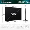 imageHisense 75 U6 Pro Series MiniLED 4K UHD HDR Gaming AI Smart Fire TV 75U6SF Pro 2026 New  HiQLED Native 144Hz Motion Rate 480 Dolby Vision IQ Atmos HDR10 GlareFree Alexa100inch